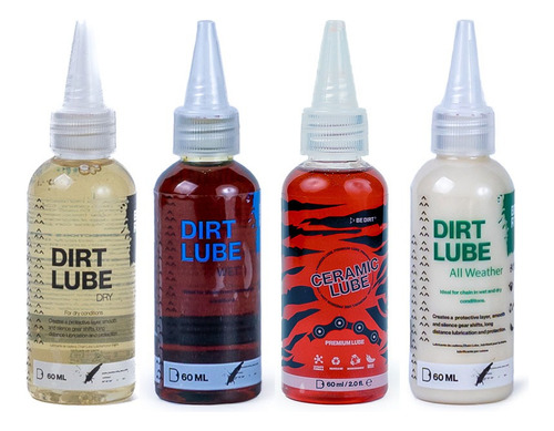 Bdrt 4 X Mix Lube Lubricantes De Cadena De 60 Ml