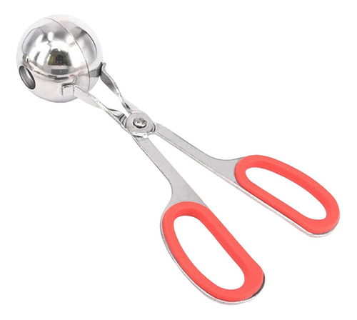 2 Pinzas Para Hacer Albóndigas, Cuchara Para , Pastel Rojo