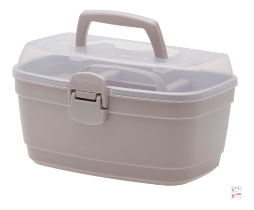 Caja Organizadora Multiuso Con Bandeja 35x24x22 Garageimpo