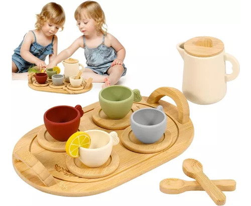 1 Juguete De Cocina, Juego De Té Para Niños, Juego