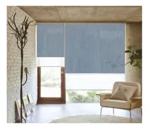 Comprar Cortinas Roll Doble Tela Traslúz Y Sunscreen 120x170 Roller
