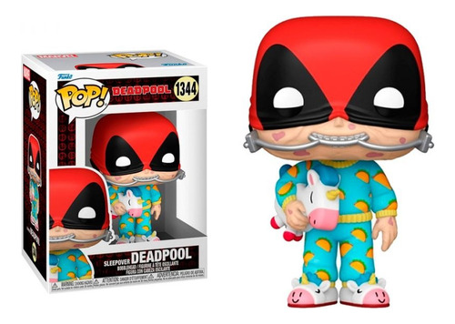 Sleepover Deadpool #1344 Funko Pop! Marvel