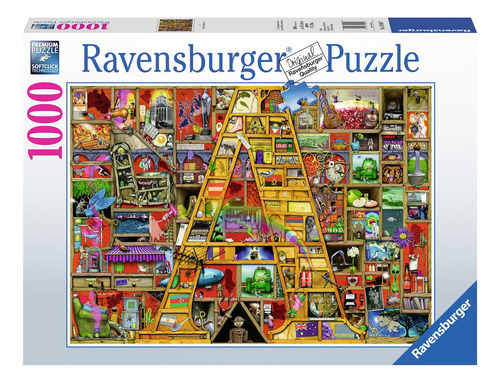 Rompecabezas 1000 Piezas Ravensburger Increíble Alfabeto A 