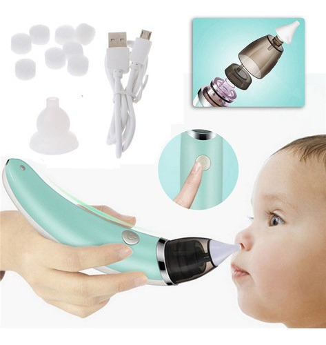 Kit De Limpieza Nasal Eléctrico Para Bebés Recién Nacidos Hi
