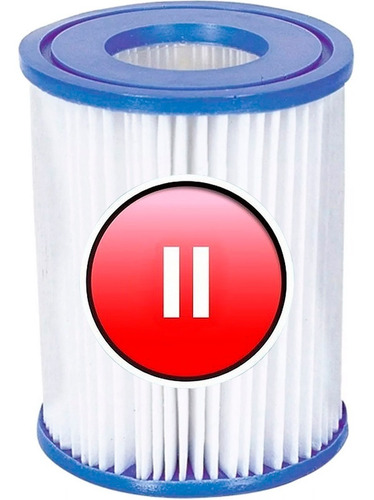 Imagen 1 de 5 de Filtro Pileta Cartucho Repuesto Bomba Bestway Limpia Piscina