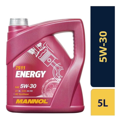 Aceite Mannol Energy 5w30 5lts Sintetico Made In Germany