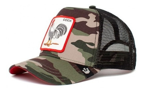 Gorra Cap Goorin Bros Orig Baseball The Cock Gallo Camo 0337