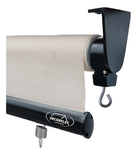 Toldo Cortina Vertical Retrátil Tela Solar 1% - Sob Medida
