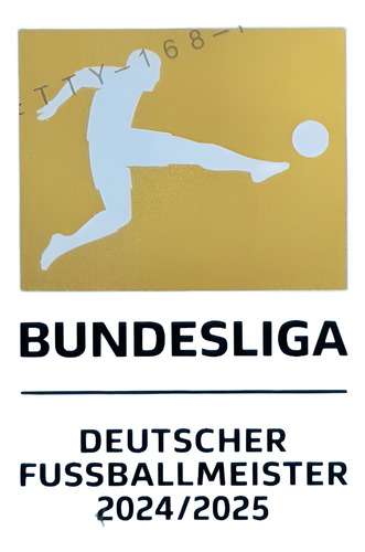 Patch Campeão Alemão Bundesliga 2024/2025 Bayern De Munique