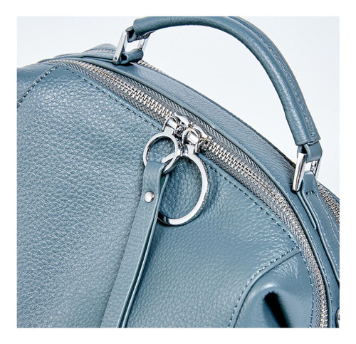 Mujer Suave De Cuero Genuino Bolso Cruzado De Hombro