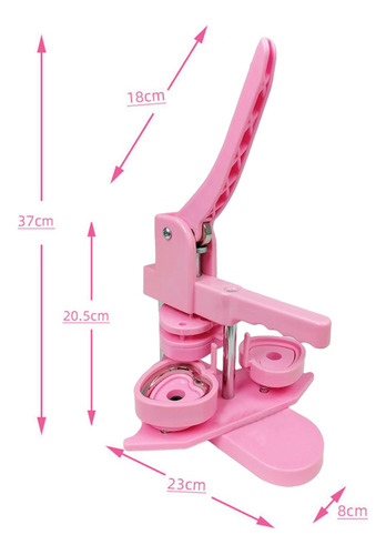 Kit De Inicio De Forma De Corazón De Máquina De Rosado