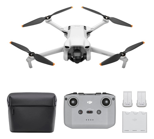 Drone DJI Mini 3 Fly More Combo com câmera 4K cinza 5.8GHz 3 baterias
