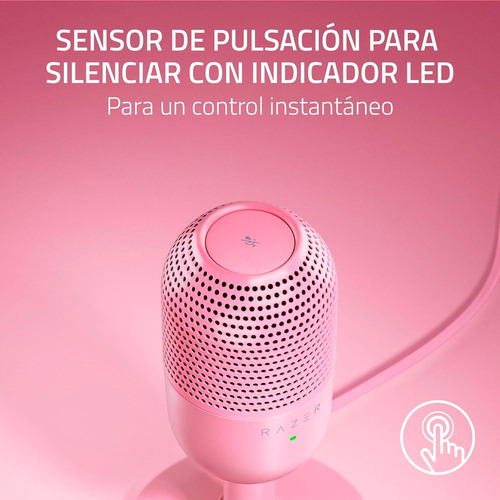 Microfono Gamer Razer Seiren V3 Mini Usb Con Sensor Quartz