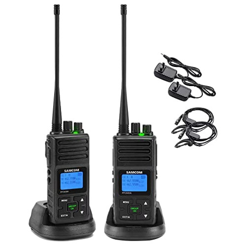 Samcom 5 Watts High Power Two-way Radio Long Range Walkie Ta