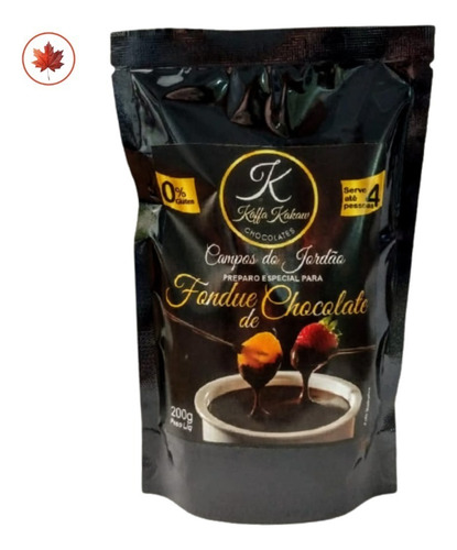 Fondue De Chocolate De Campos Do Jordão Kaffakakaw 200gr