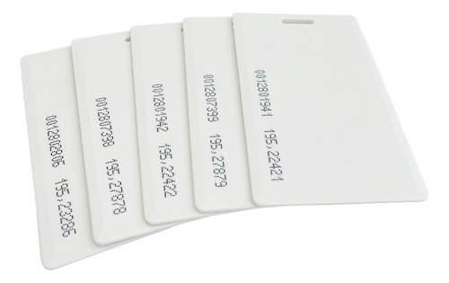 Cartão Clamshell Rfid 125khz Controle Acesso Aba10 1000 Un.