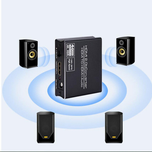 Optical Audio Extractor A 5 Mm Connector Adapter