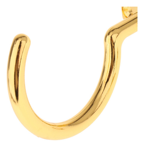 Gancho Para Taco De Mesa De Billar, Soporte De Metal Dorado,