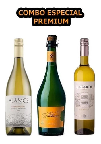 Promocion Combo X3-alamos Chardonnay-lagarde-sottano