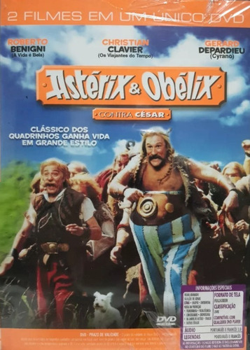 Dvd - Astérix & Obélix Contra César - ( Astérix Et Obélix Co