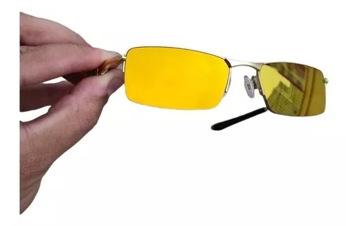 Óculos de Sol Lupinha Lupa Oakley Vilão Fio Nylon Preta e Vermelha