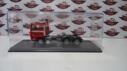 Miniatura De Cavalo Mecânico Volvo F12 Frete Grátis Vermelho