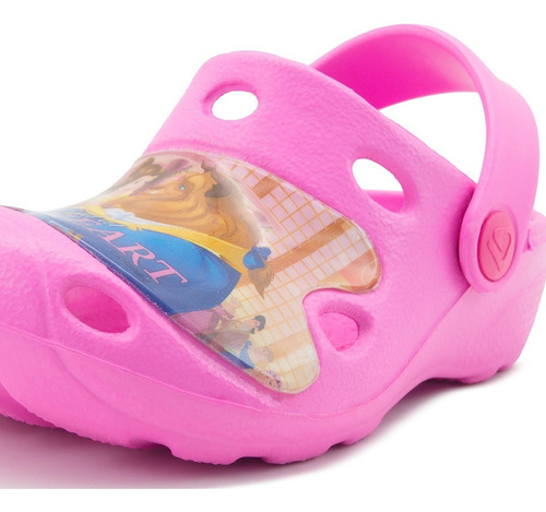 Sandalia Comoda Niña Chancla Baño Princesa Moda Rosa