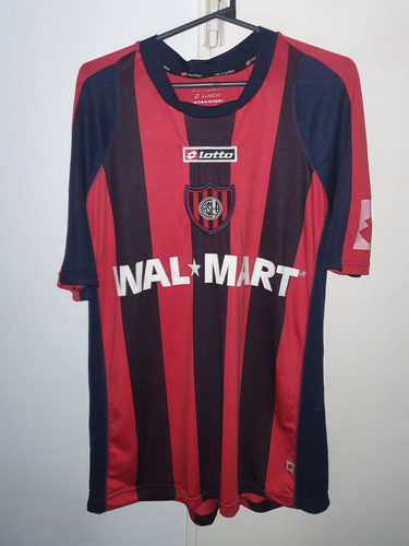 Camiseta San Lorenzo Lotto Titular 2008 Utileria Bergessio