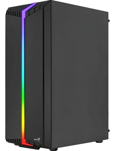 Gabinete para computadora de escritorio AeroCool Gamer Bionic V1 negro