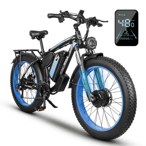 Bicicleta Elétrica HONEYWHALE BK08-2 com Motor de 1050W e Bateria...