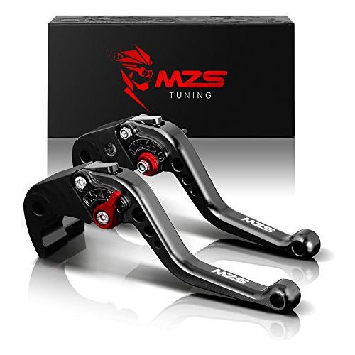 Black Motorcycle Brake Clutch Levers Adjustable Short C...