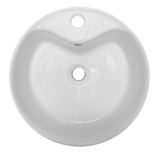 Lux Sany T029 Lavabo Cerámico Blanco Brillante C/ Rebosadero