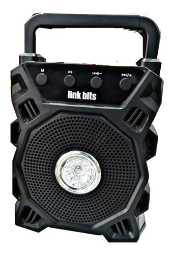 Bocina Link Bits Va473l Portatil Alta Voz Bluetooth Aux