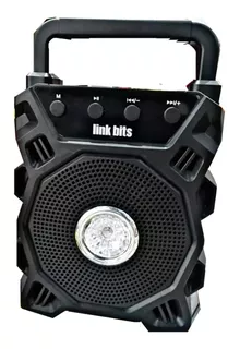 Bocina Link Bits  Va473l   Portatil Alta Voz Bluetooth Aux 