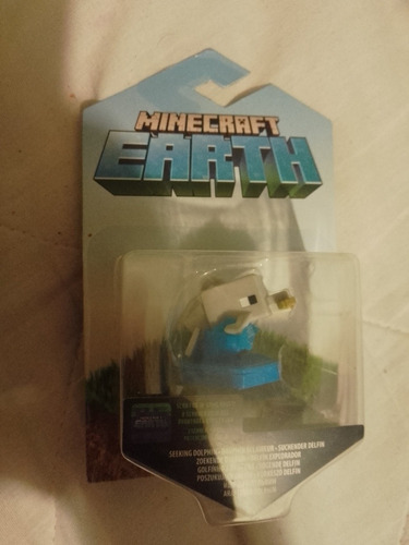 Mattel Minecraft Earth Mini Figura Delfín 
