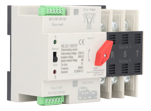 Transferencia Automática De Doble Potencia Y Conmutación Ráp