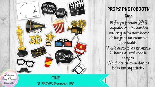 Cine - 18 Props Photobooth Jpg