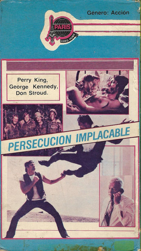 Persecucion Implacable Vhs Perry King Don Stroud Tisa Farrow