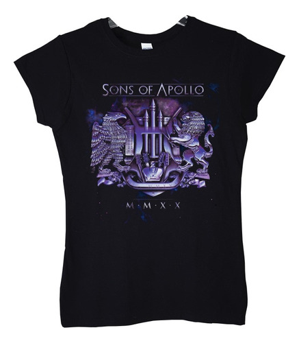 Polera Mujer Sons Of Apollo Mmxx Metal Abominatron