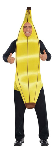 Amscan Going Banana Halloween Costume For Adults, Standard, 