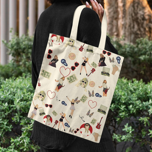 Bolso De Mano De La Lona,bolsas De Regalo Reutilizables Del