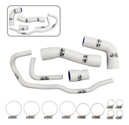 Kit De Manguera De Refrigerante De Radiador De Silicona Para