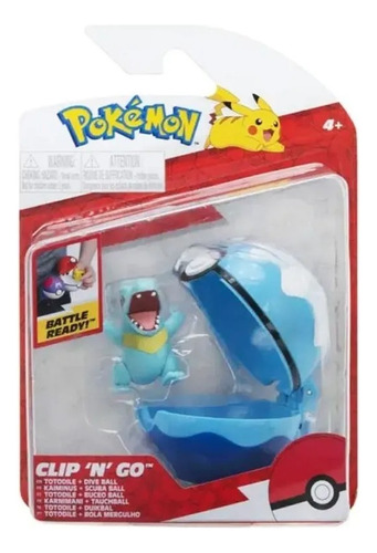 Pokemon Clip N Go: Totodile