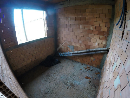 Imagem 10 de 17 de Casas À Venda No Bairro Ganchinho, Com Dois Quartos, Sala Ampla, Cozinha Americana, Ainda Em Fase De Construção, Com Entrega Prevista Para Novembro. - Ca02240 - 71100693