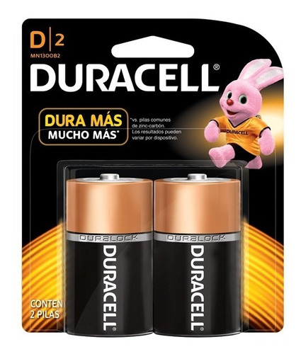 Duracell 8774 Pila Duracell D X2