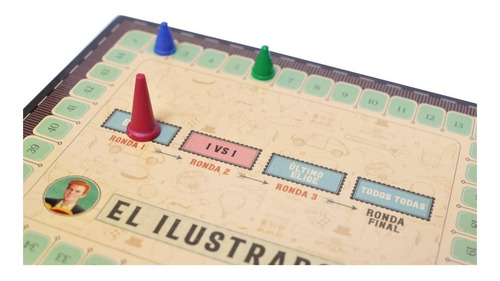 Imagen 3 de 4 de Juego de mesa El ilustrado Maldón