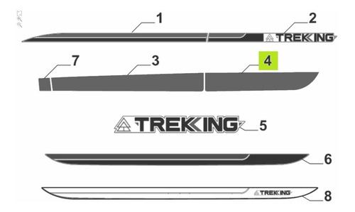 Calco Inf. Puerta Tras. Izq. Original Fiat Argo Trekking 20-