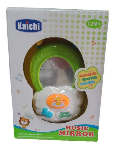 Espejo Musical Juguete Bebes + 12 Meses - Kaichi
