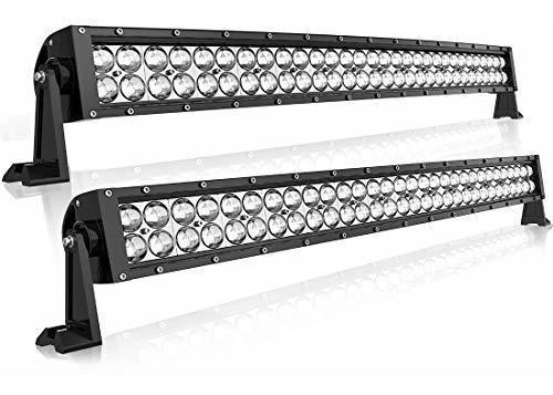 Barra De Luz Led De 320 En Curvada 4d Auto 2 Unidades 300 W 