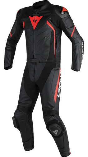 Traje De Piel Para Motociclista Mono, 2 Piezas Dain Avr